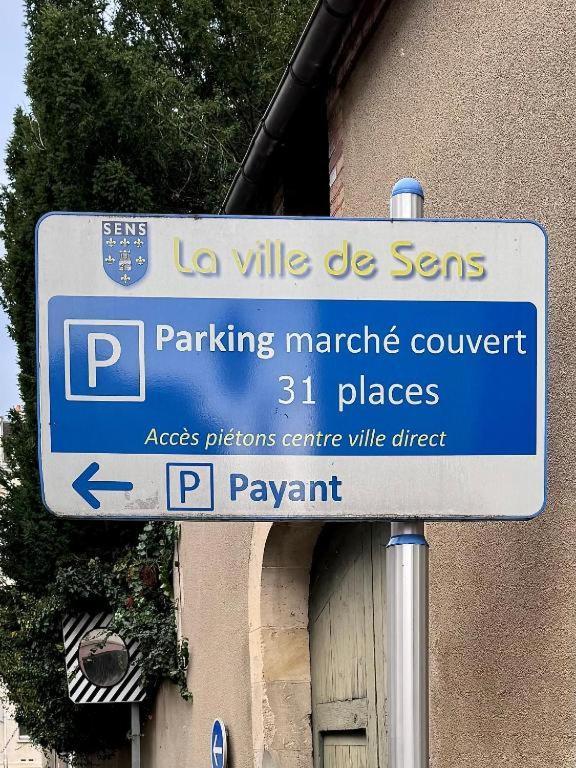 Le Laurencin Sens - L Authentique - Coeur De Ville Exteriör bild